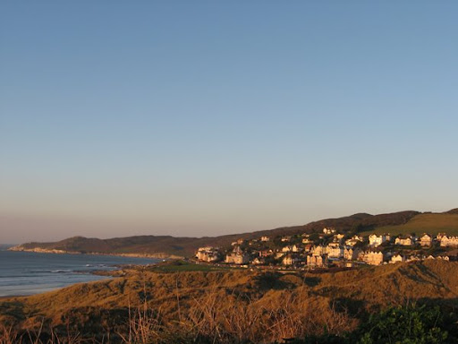 Woolacombe, Devon in the evening sunlight on Boxing Day 2008 Woolacombe, Devon in the evening sunlight on Boxing Day 2008