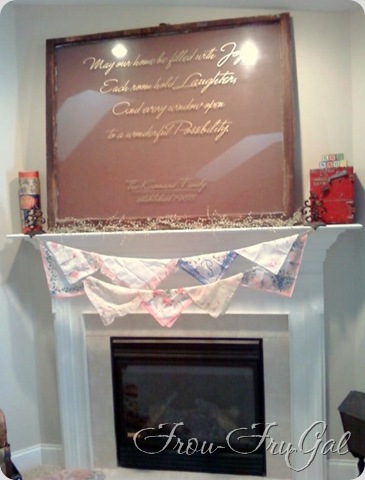 Banner & Fireplace