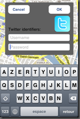 iphone google maps publish upload screenmap twitter facebook