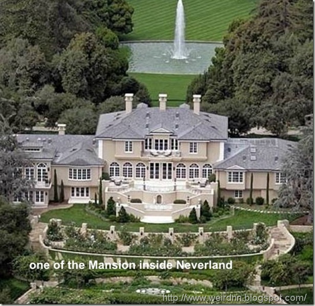 one of the Mansion inside Neverland