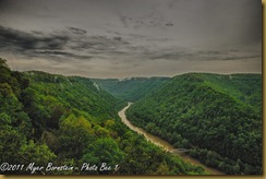  fl New River Gorge w Fayette Station Bridge_ROT1498West Virginia  May 01, 2011 NIKON D3S