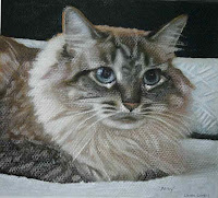 Pencil drawing of Prissy