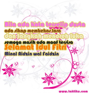 Kata Mutiara Idul Fitri dan Foto Lebaran