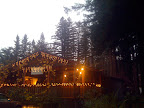 Festive lights at Beauregard tasting room. Festive lights at Beauregard tasting room.
