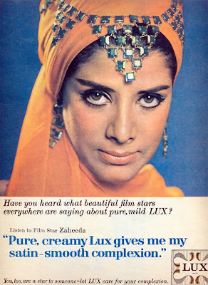 Zaheeda in Lux ad