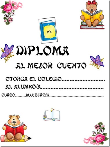 Diplomas escolares gratis para