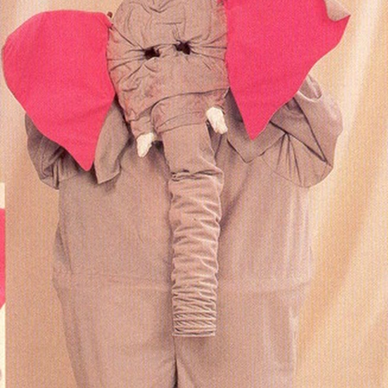 disfraz casero de elefante para niño