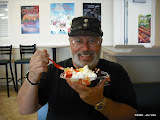 Daniel and his ice cream
