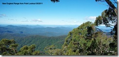 View from Point Lookout across New England Range NSW IMGP3228