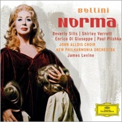 Bellini: NORMA (Beverly Sills, Shirley Verrett; James Levine - DGG)