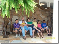 Kids and Brian at Rock City
