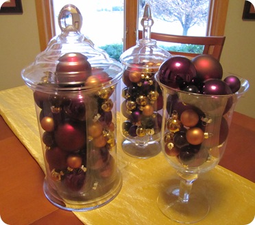 christmas dining room centerpiece 012