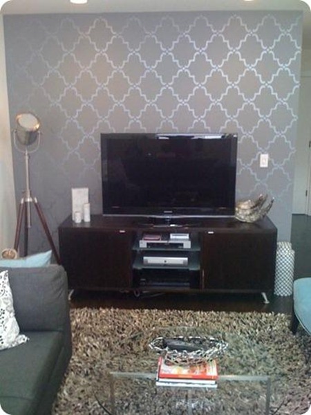 courtney's trellis wall