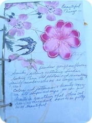 journal beautiful things page