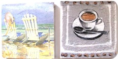 coasters beach . coffee