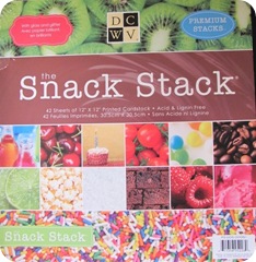 scrapbook paper snack pack