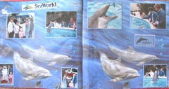 1986 Florida Sea world double page