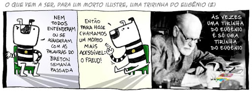 Sigmund Freud nas tirinhas do Eugênio