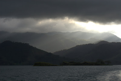 Arriving near arenal