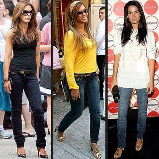 Celebrities Wearing Their Skinny Jeans
