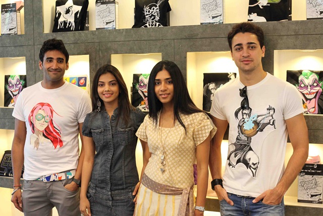 [Designer Rish Oberoi, Kinjal Parikh and Shagun Shah of SOBO with Imran Khan[3].jpg]