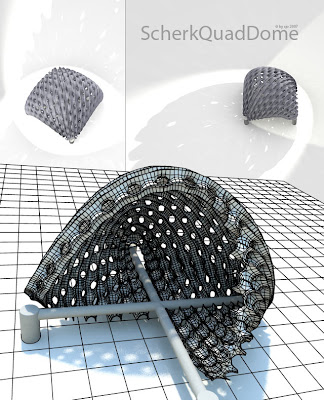 ScherkQuadDome 009 - Generative Modeling with SmartDuplicate (ticket01.com)