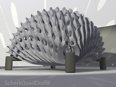 ScherkQuadDome 009 - Generative Modeling with SmartDuplicate (ticket01.com)