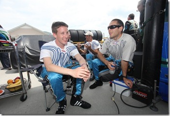 Brian Frisselle and Michael Valiante at The Glen