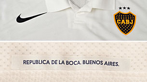 Camiseta suplente Boca 3