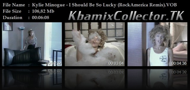 Kylie Minogue - I Should Be So Lucky (RockAmerica Remix).VOB