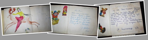 poeziealbum weergegeven