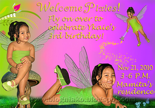 tinkerbell birthday background