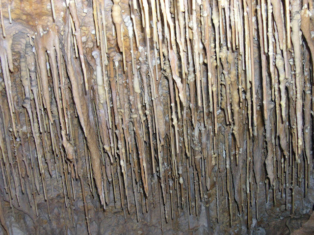 Detalle de las Estalactitas.