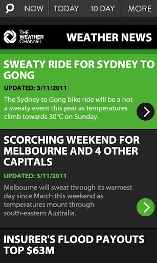 【免費天氣App】The Weather Channel Australia-APP點子