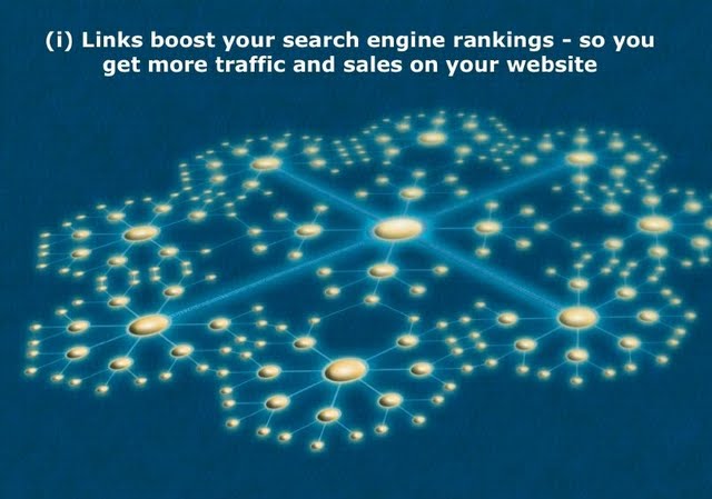 Links boost your search engine rankings
