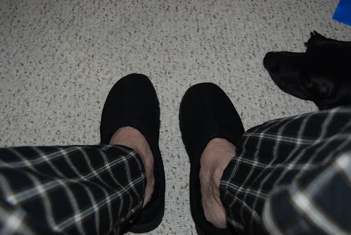 shearling houseshoes