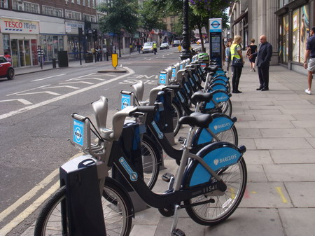 Bicicletas de aluguer em Londres