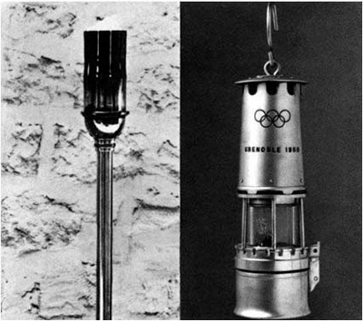 Olympic torch, Grenoble