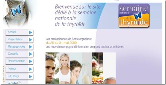 Semaine nationale de la thyroïde