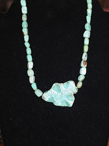 Beaded Turquoise charm
