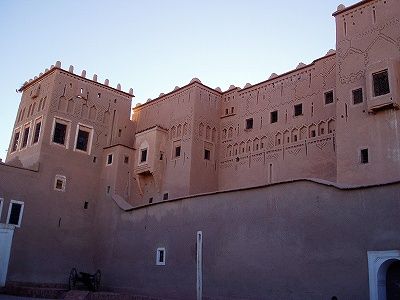 ワルザザードの要塞－モロッコ