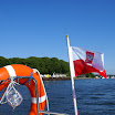 DSC03079.JPG - 26.07 Stralsund - polska bandera na Peenestromie