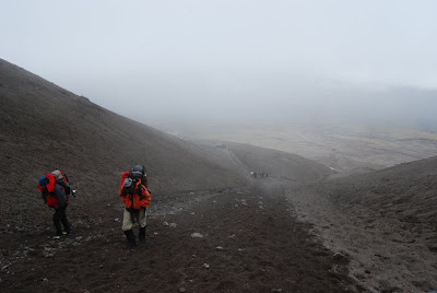 ascencion jusqu'au refuge