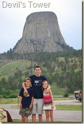 Kids and Devil's Tower