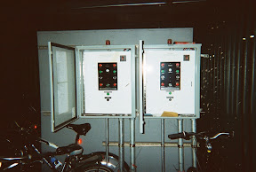 Brand new pump control boxes.