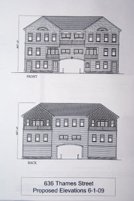 A rendering of the future 636 Thames St.