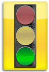 animated traffic light image
