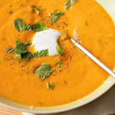 Carrot Soup with Mint