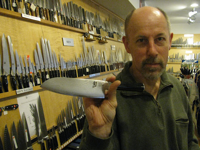 Richard with Shun Santoku On Sale