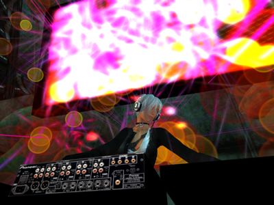 club TEMPEST パーティクルテスト 2010/04/10